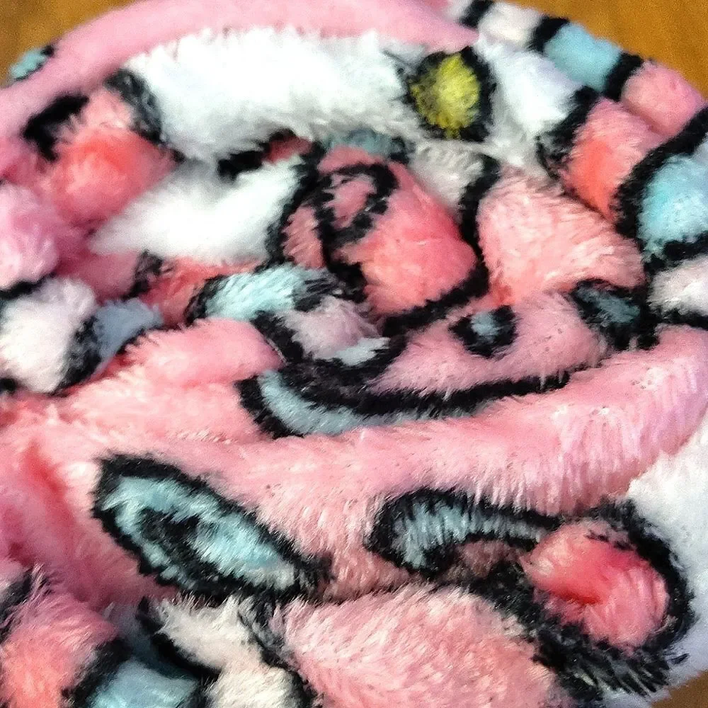 HELLO KITTY Printed Silk Touch Throw Blanket NWT Pink Bows 40x50